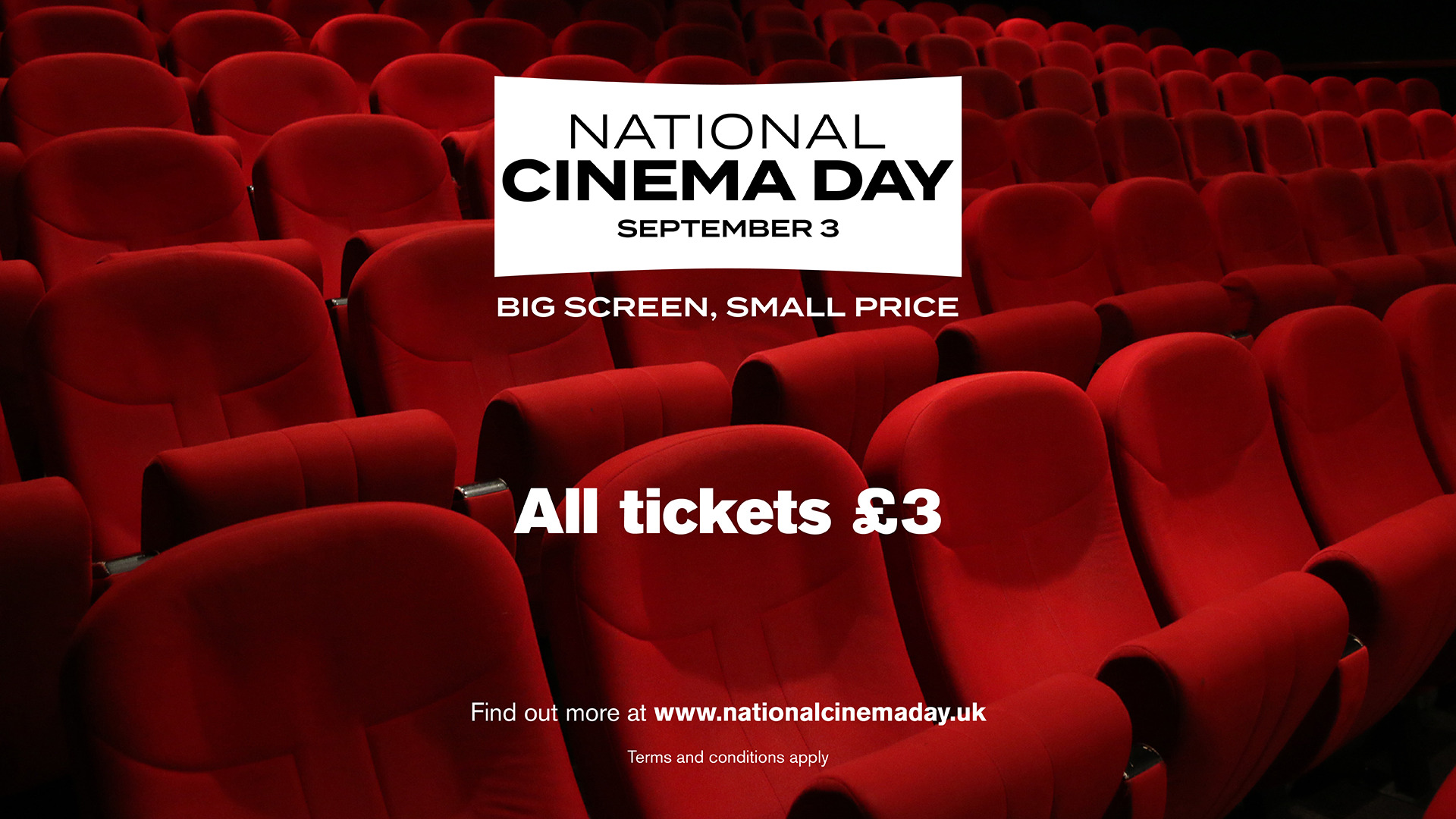 Super savings: All tickets £3 on National Cinema Day